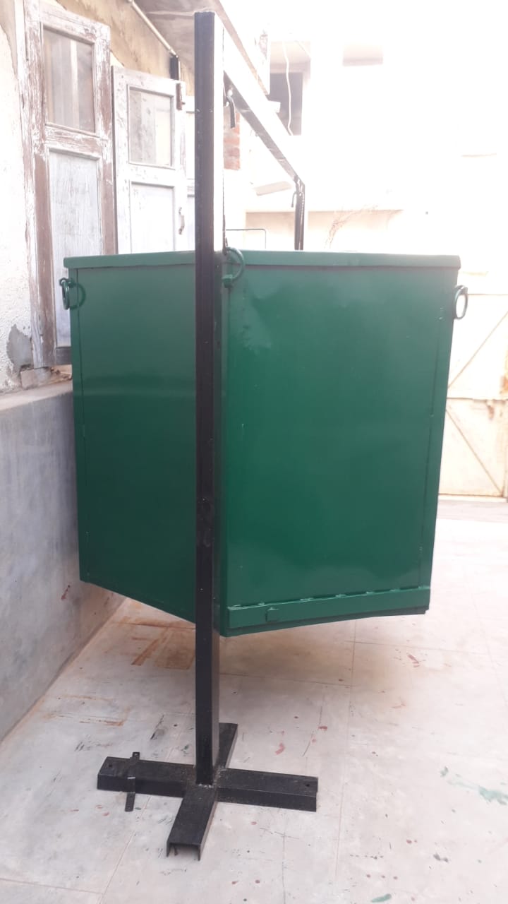 HEXAGON GREEN CONTAINER
